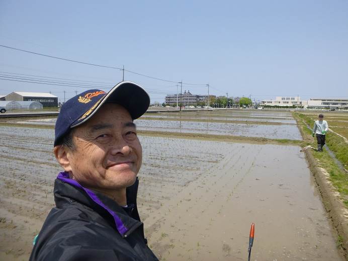 田植え初日