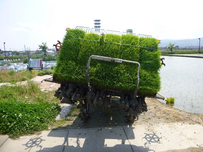 田植え機故障